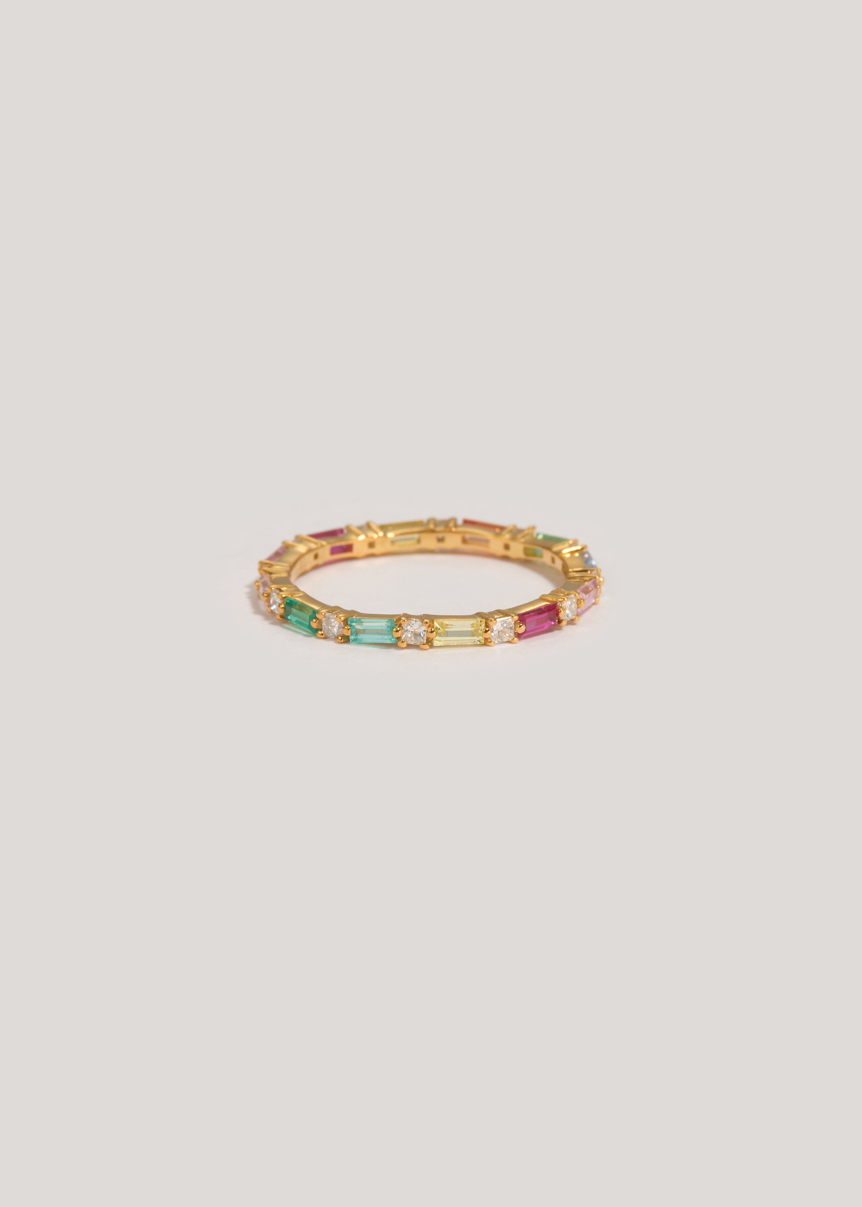 Rainbow Spark Ring