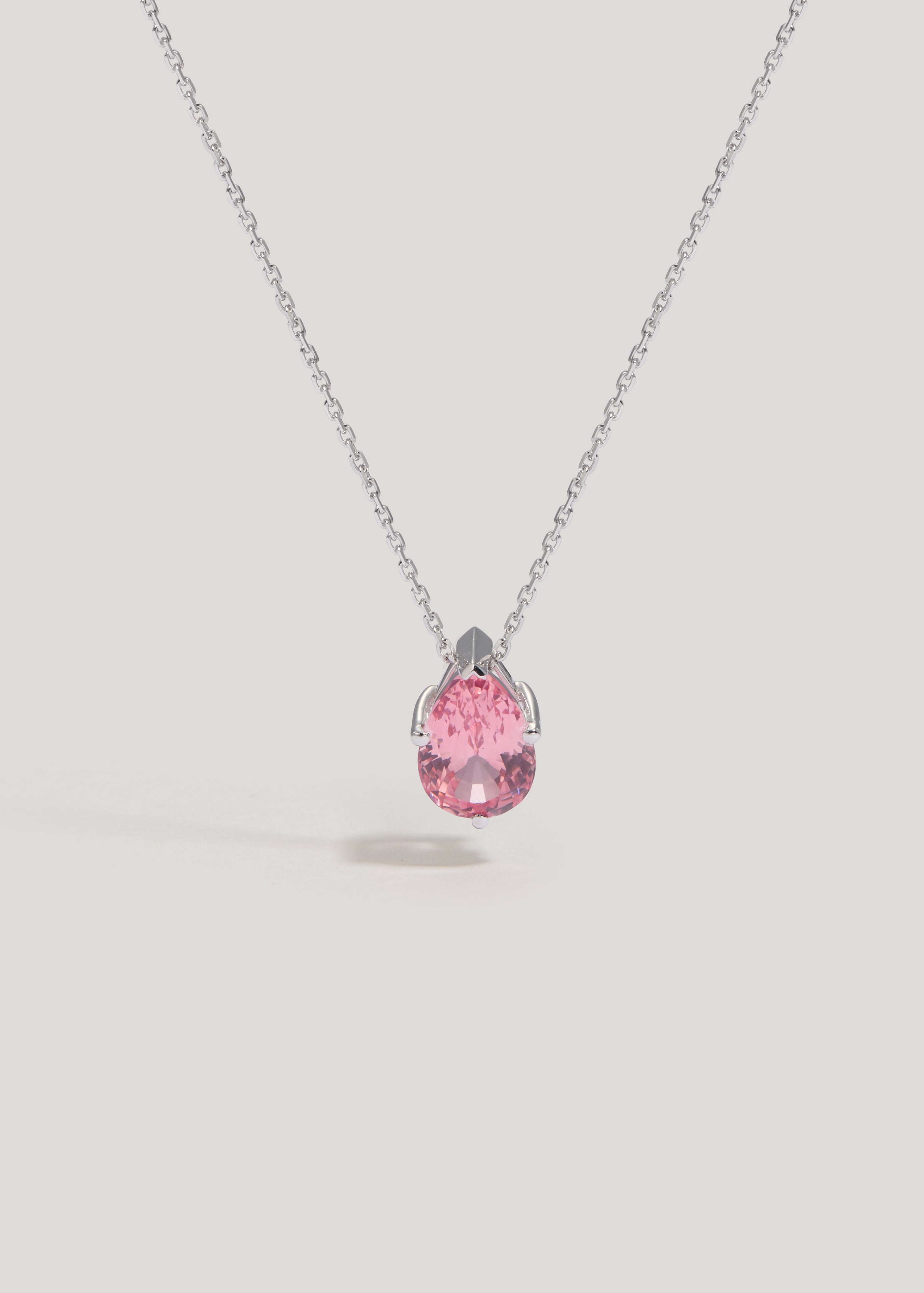 Papaya Solitaire Pendant